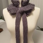 Crochet Bow Neck Warmer Pattern 8
