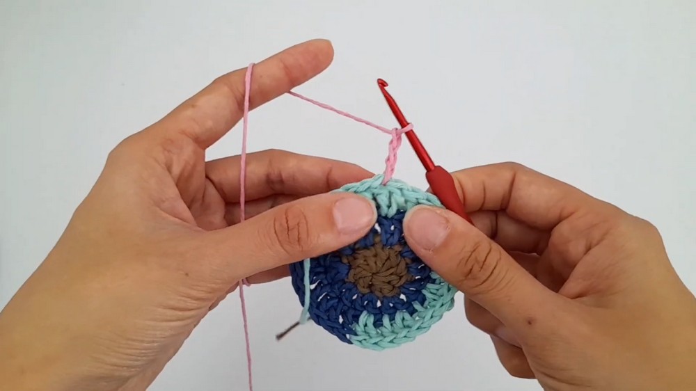 Crochet Colorful Bucket Hat