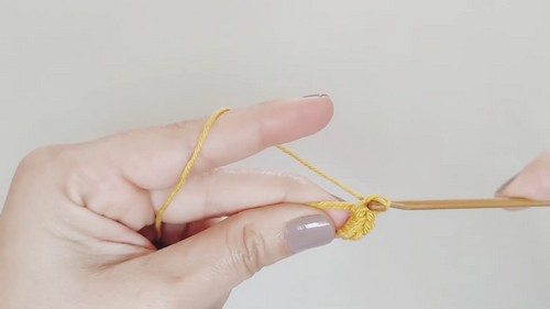 Crochet Bunny Ear Rattle Pattern 5