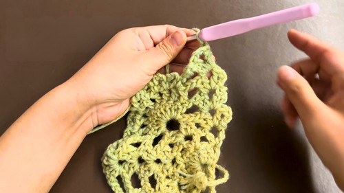 Crochet Butterfly Cardigan Pattern 5