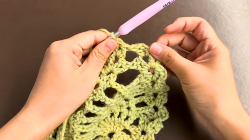 Crochet Butterfly Cardigan Pattern 6