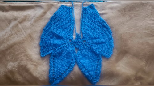 Crochet Butterfly Shaped Top Pattern 7