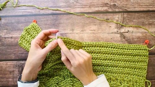 Crochet Cable Stitch Sweater Pattern 5
