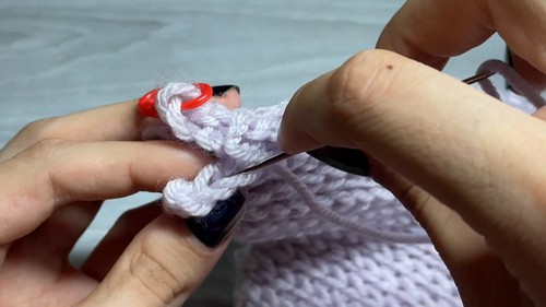 Crochet Cardigan Style Sweater Pattern 6