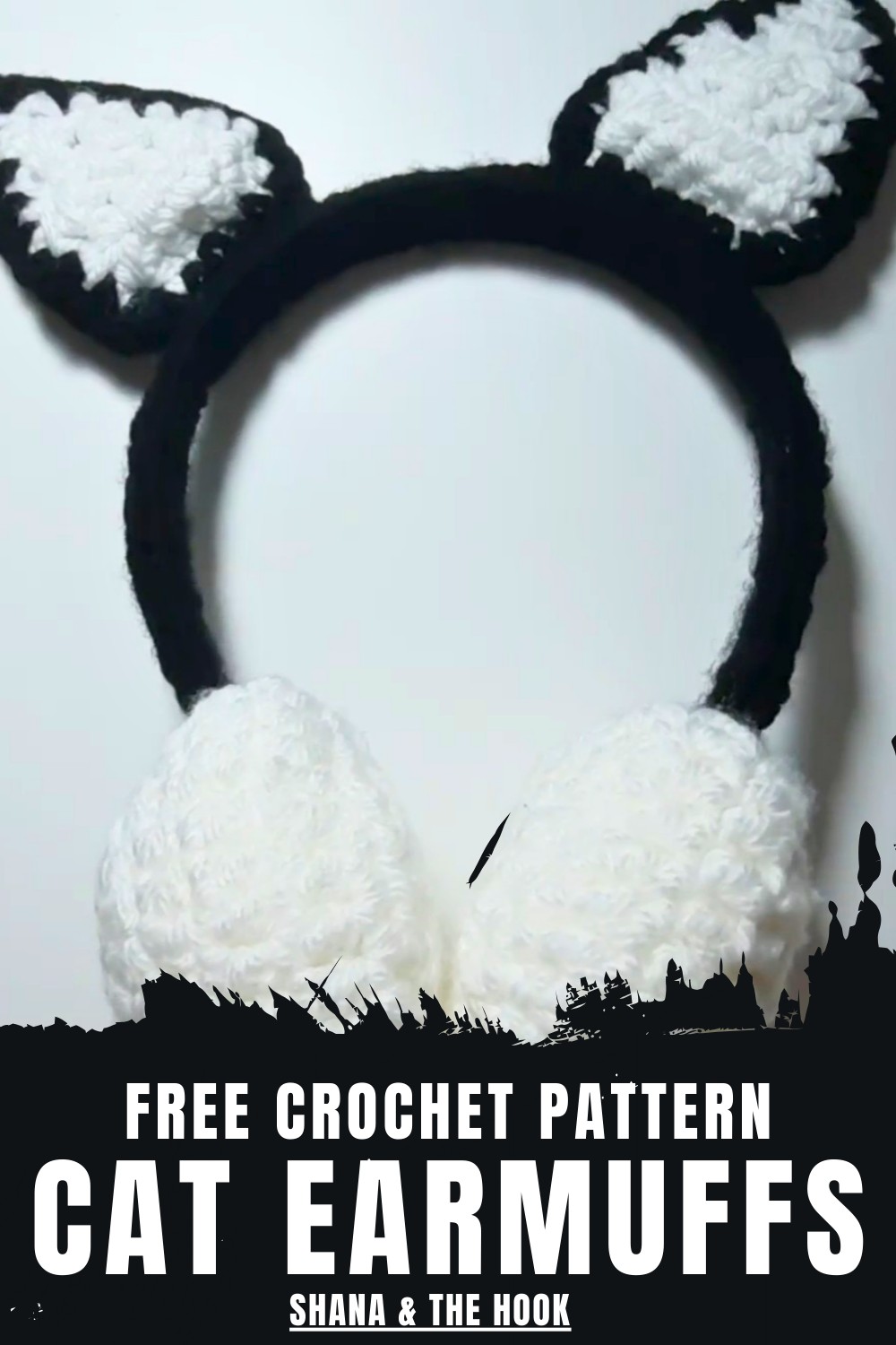 Crochet Cat Earmuffs