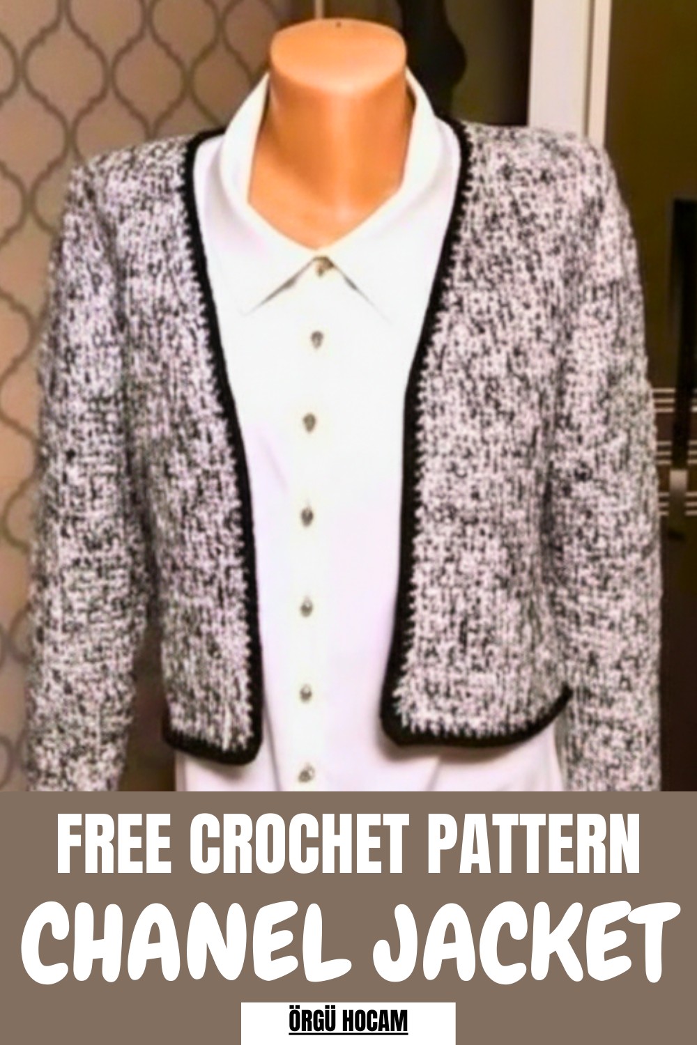 Crochet Chanel Jacket Pattern