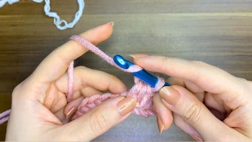 Crochet Checkered Scarf Pattern 2