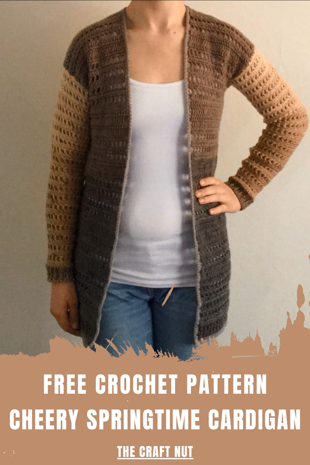 Crochet Cheery Springtime Cardigan