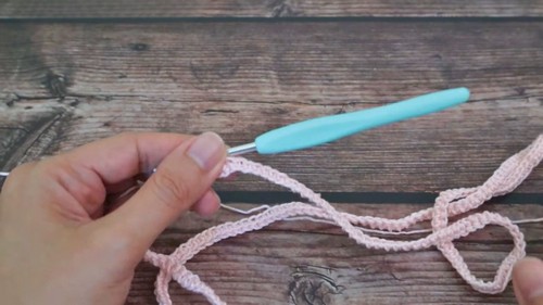 Crochet Chevron Blouse Pattern 1