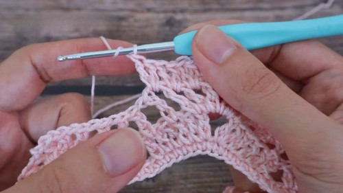 Crochet Chevron Blouse Pattern 3