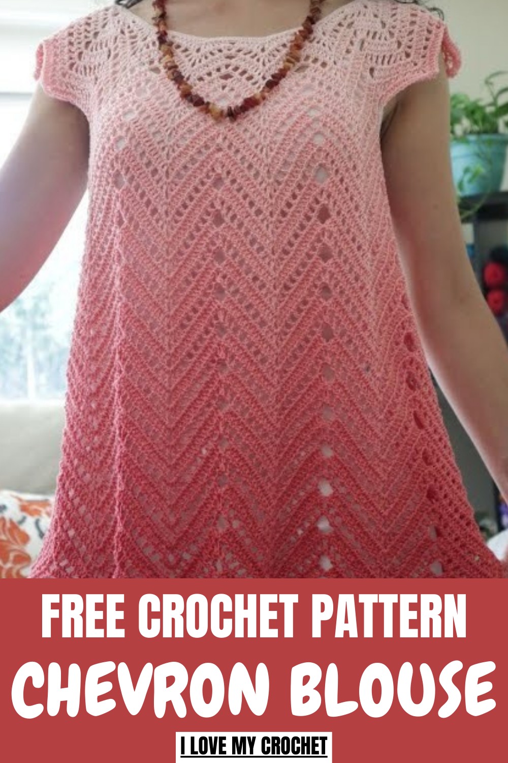 Crochet Chevron Blouse Pattern