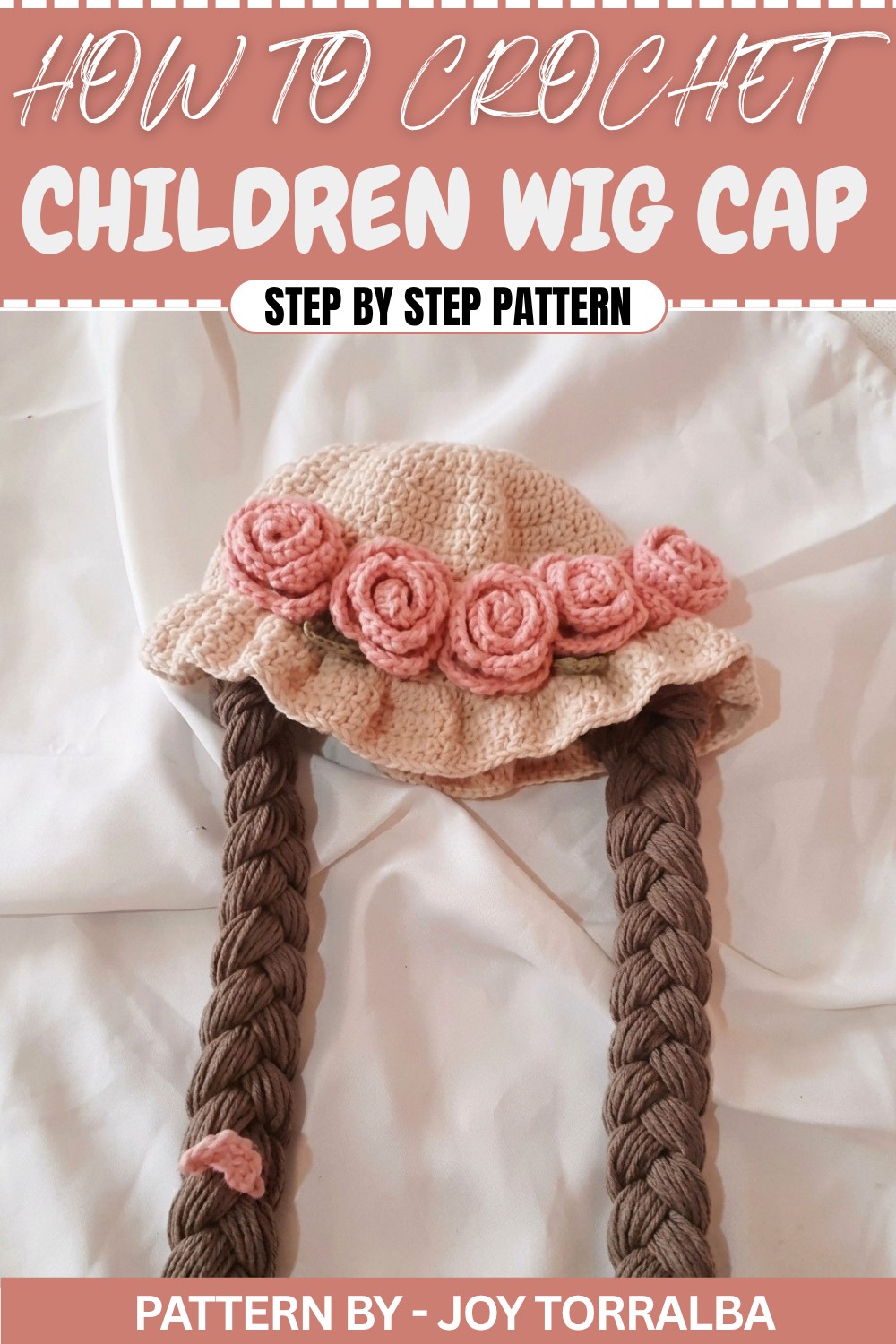 Crochet Childrens Wig Cap