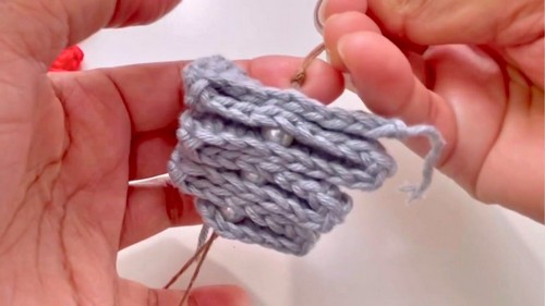 Crochet Christmas Tree Ornament Pattern 6