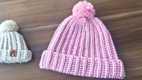 Crochet Chunky Beanie Pattern 8