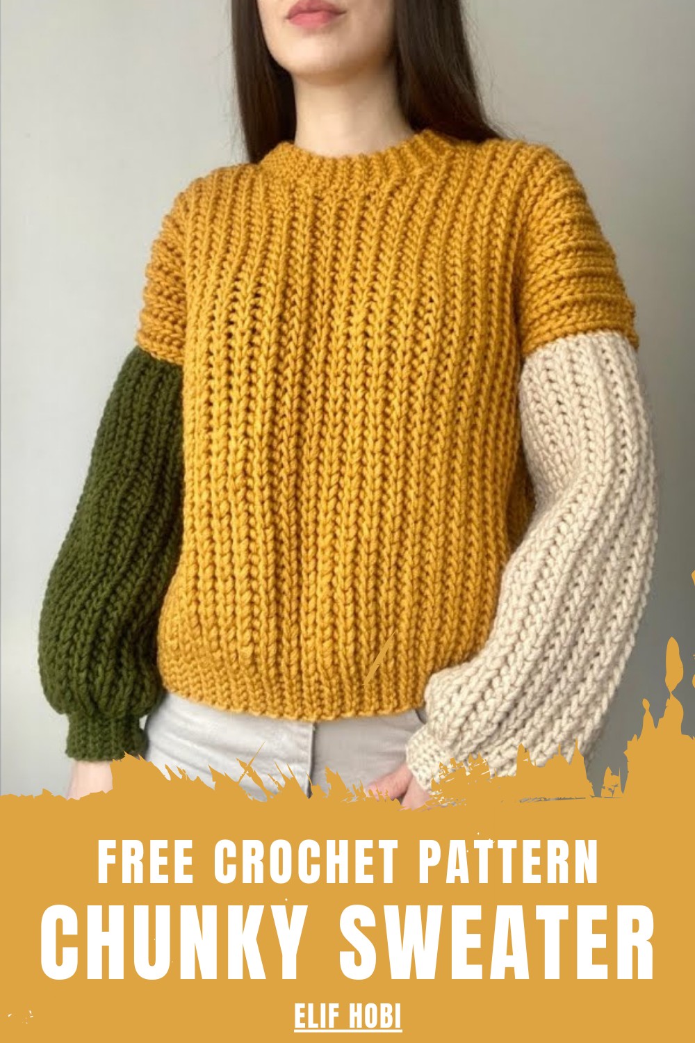 Crochet Chunky Sweater