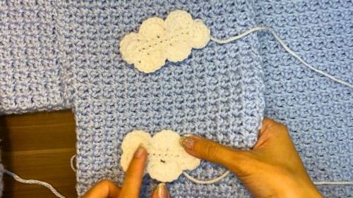 Crochet Cloud Cardigan Pattern 7