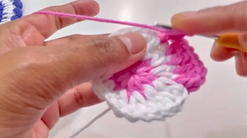 Crochet Coffee Coaster Pattern 5