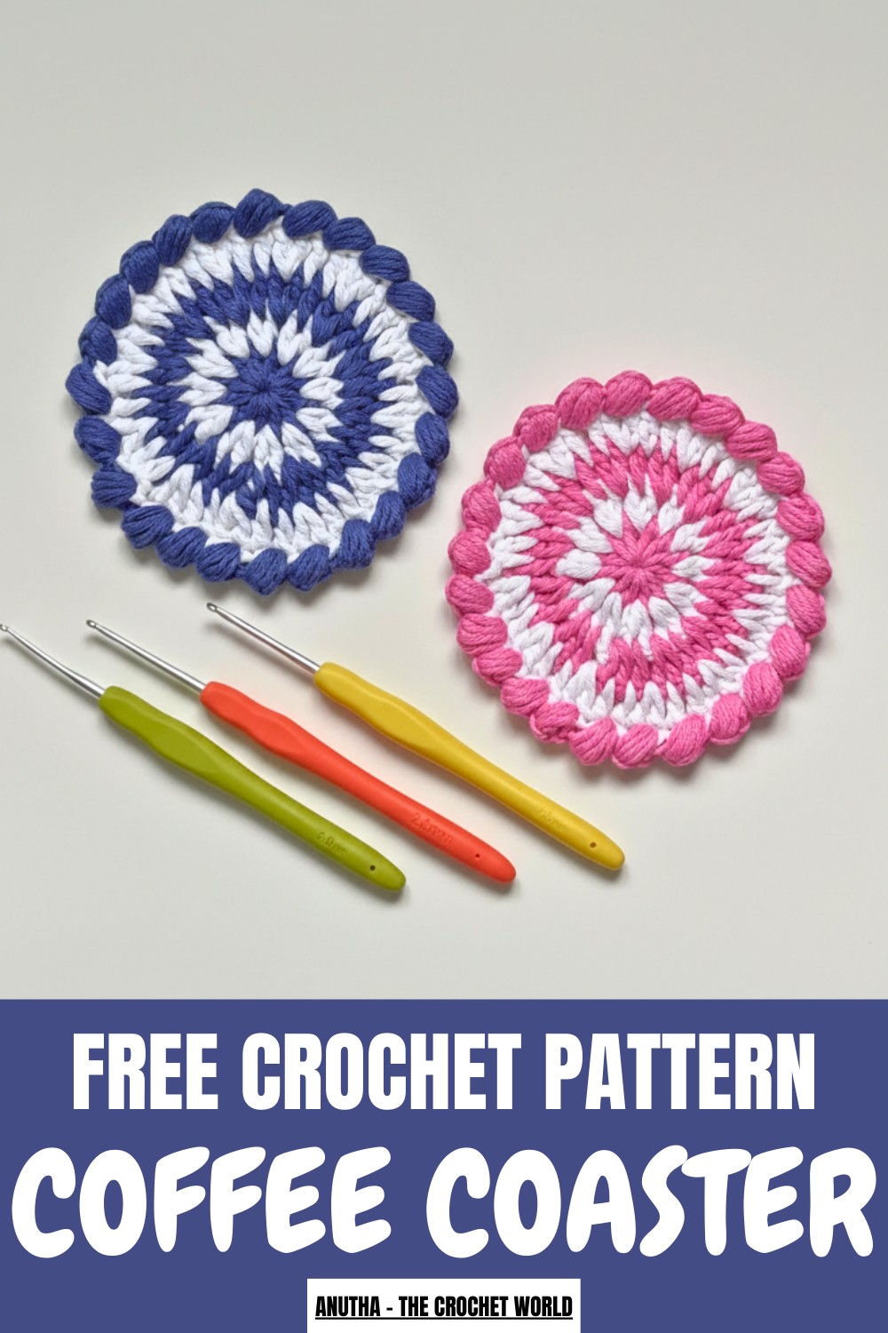 Crochet Coffee Coaster Pattern