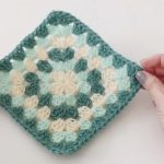 Crochet Colorful Granny Square Pattern 7