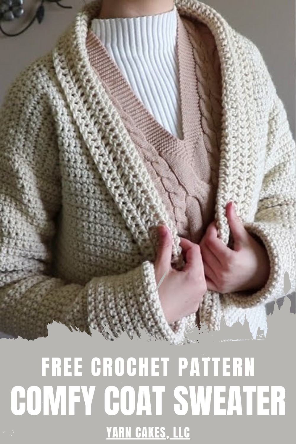 Crochet Comfy Coat Sweater