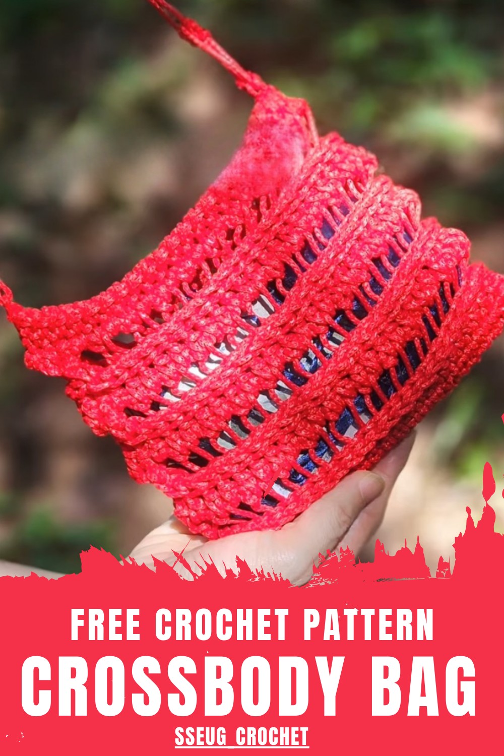 Crochet Crossbody Bag