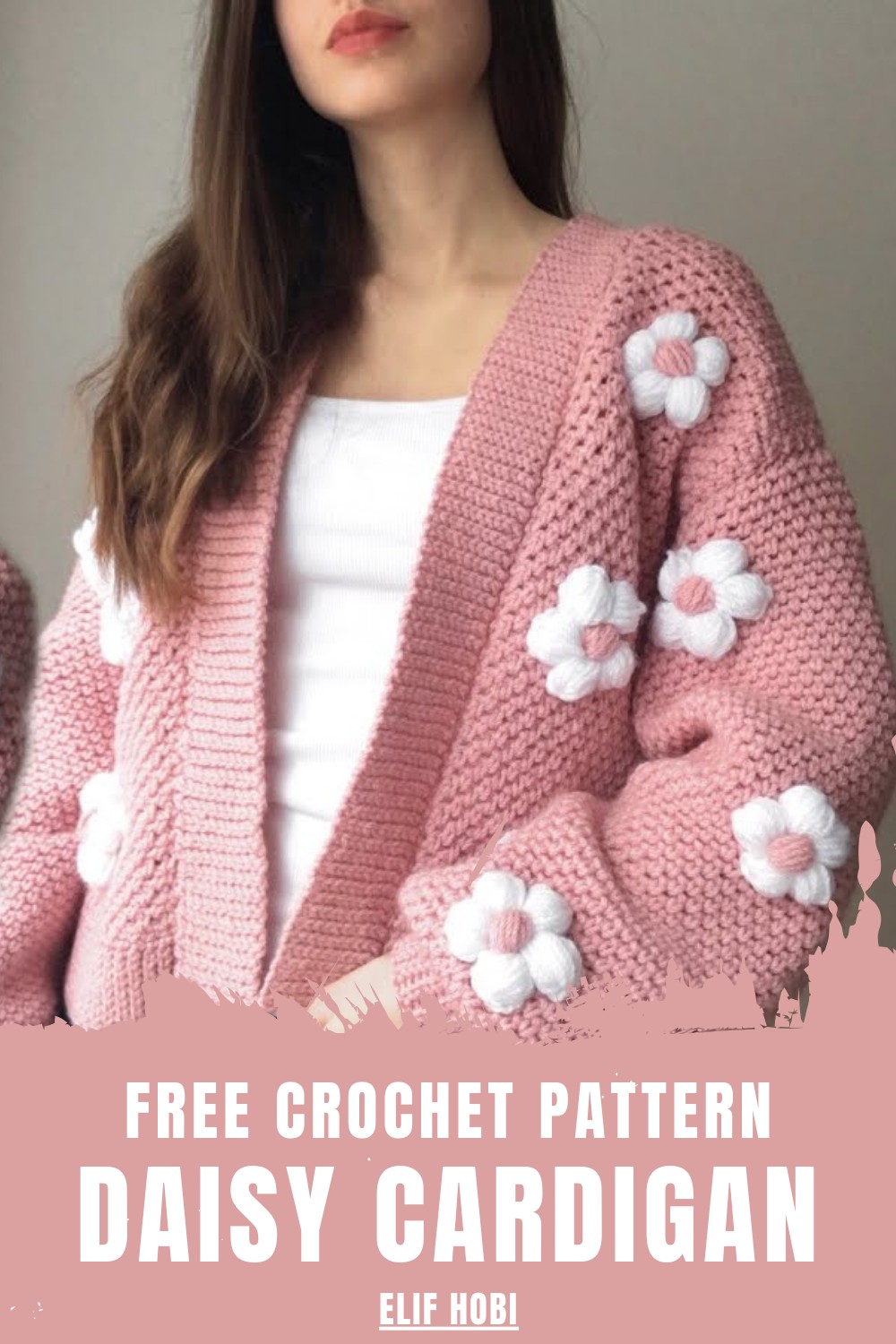 Crochet Daisy Cardigan Tutorial