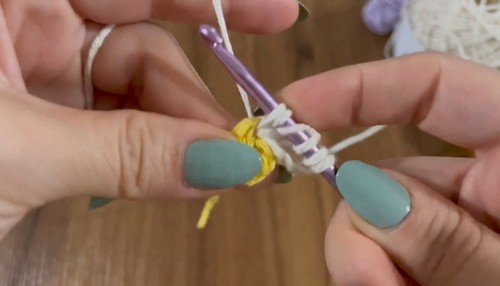 Crochet Daisy Granny Square Top Pattern 2