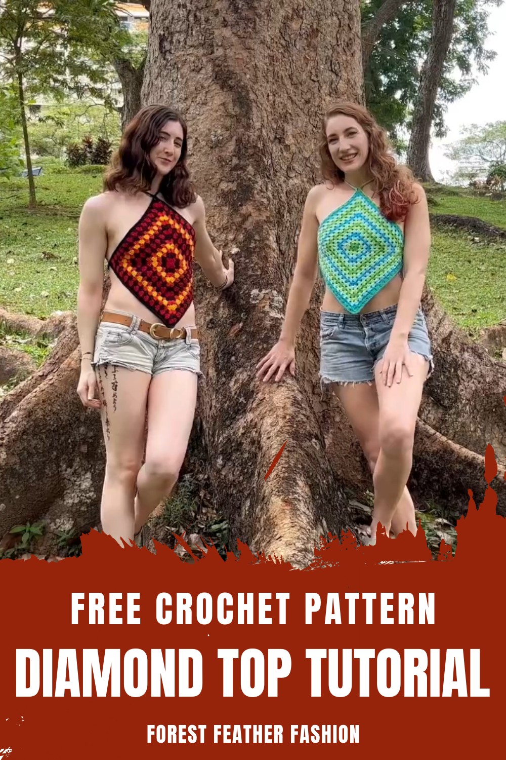 Crochet Diamond Top Tutorial