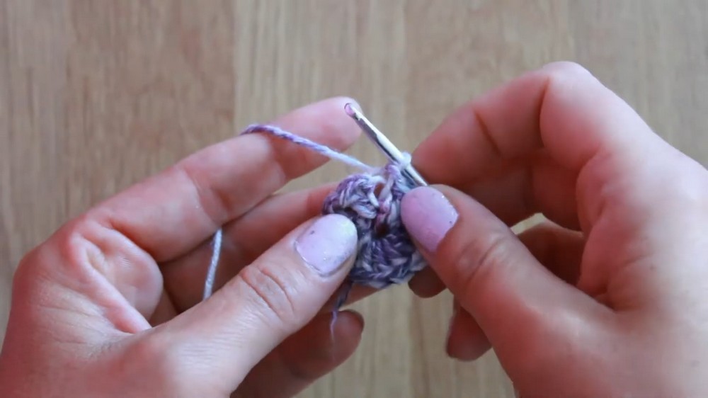 Crochet Earflap Flower Hat