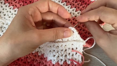 Crochet Easiest Blouse Pattern 6