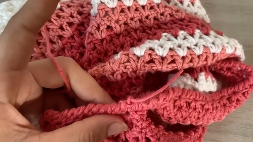 Crochet Easiest Blouse Pattern 8