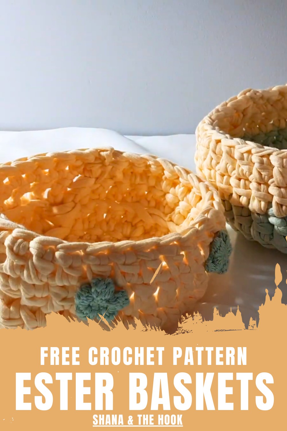 Crochet Ester Baskets