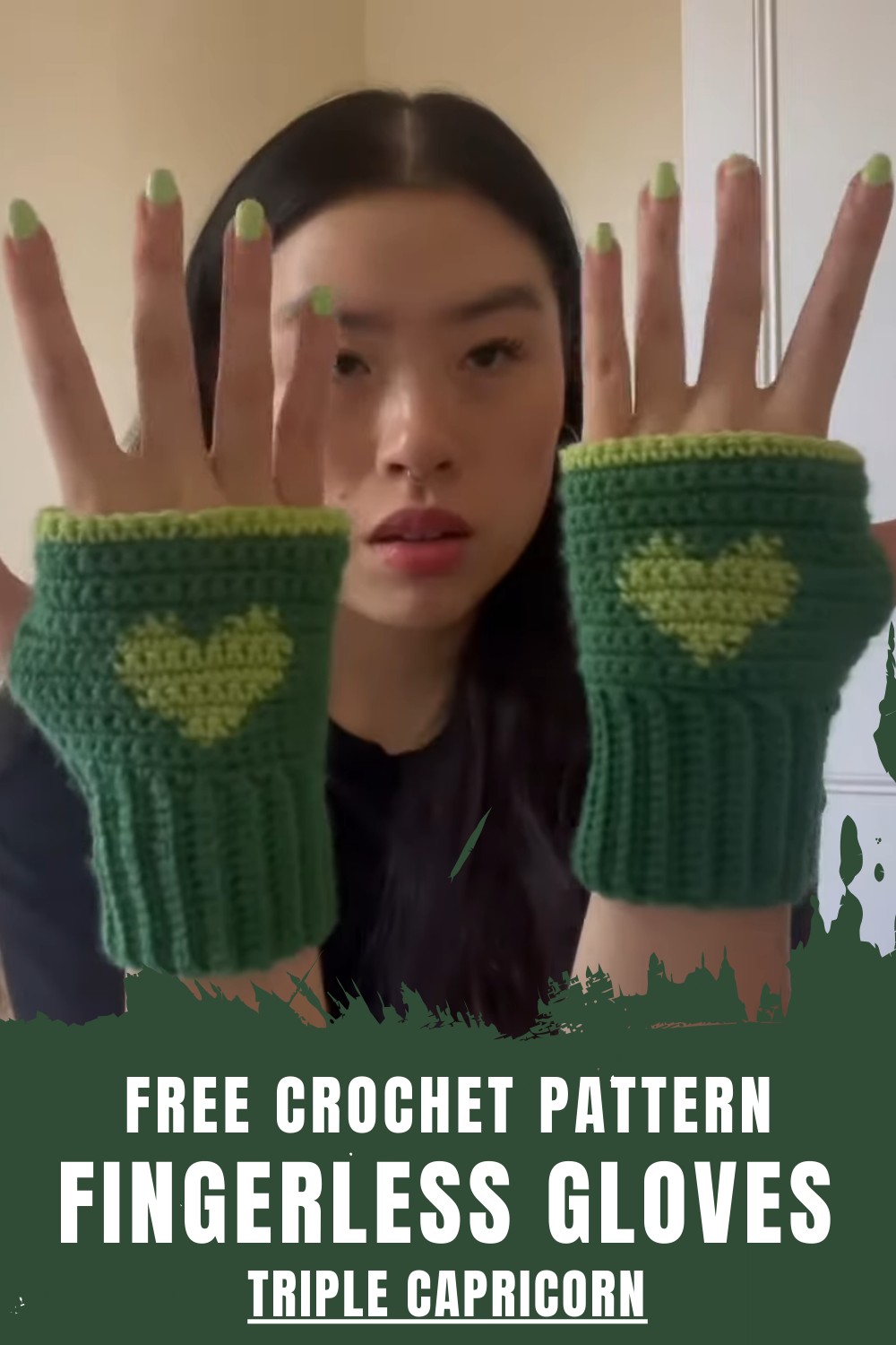 Crochet Fingerless Gloves