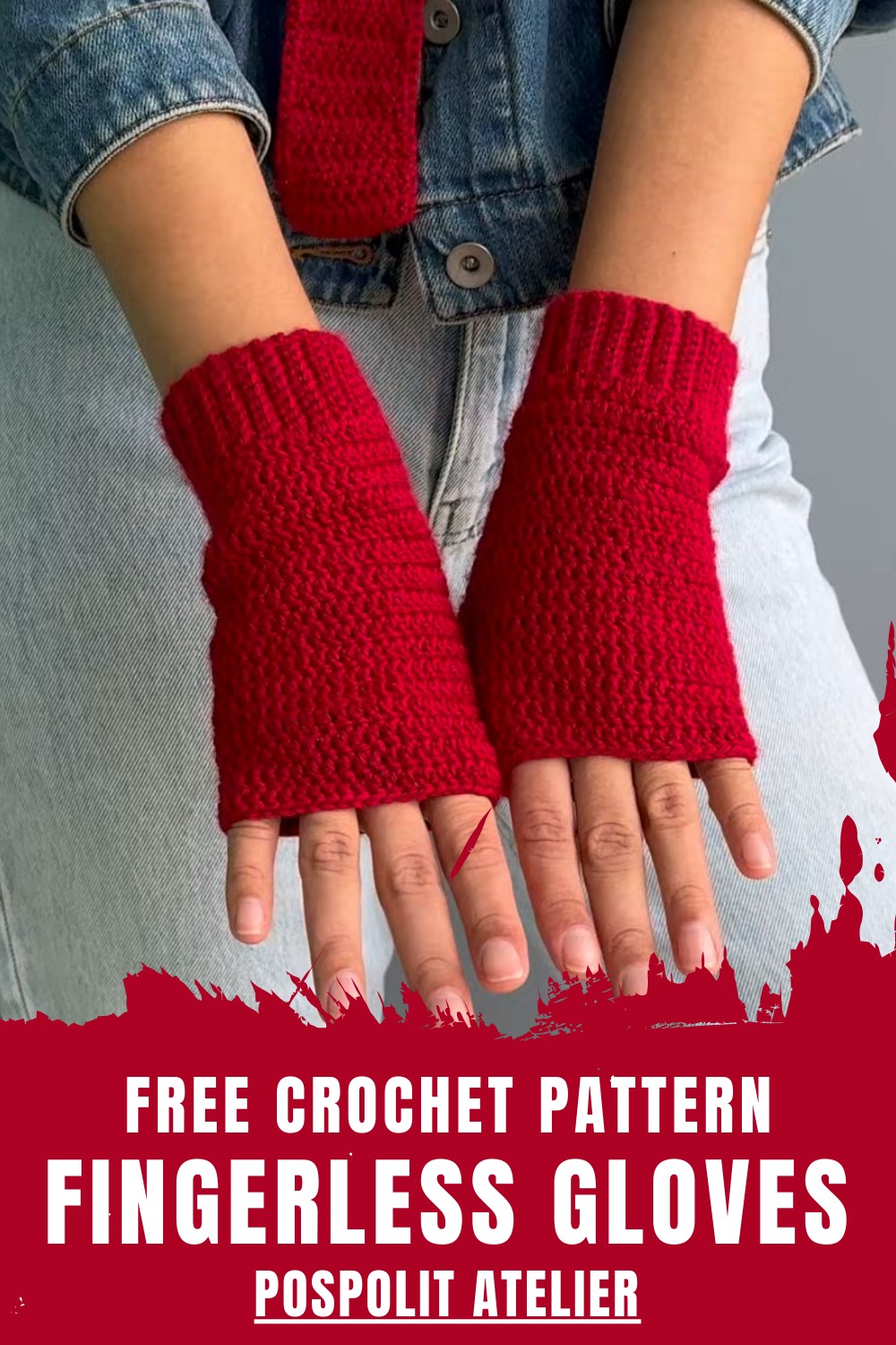 Crochet Fingerless Gloves