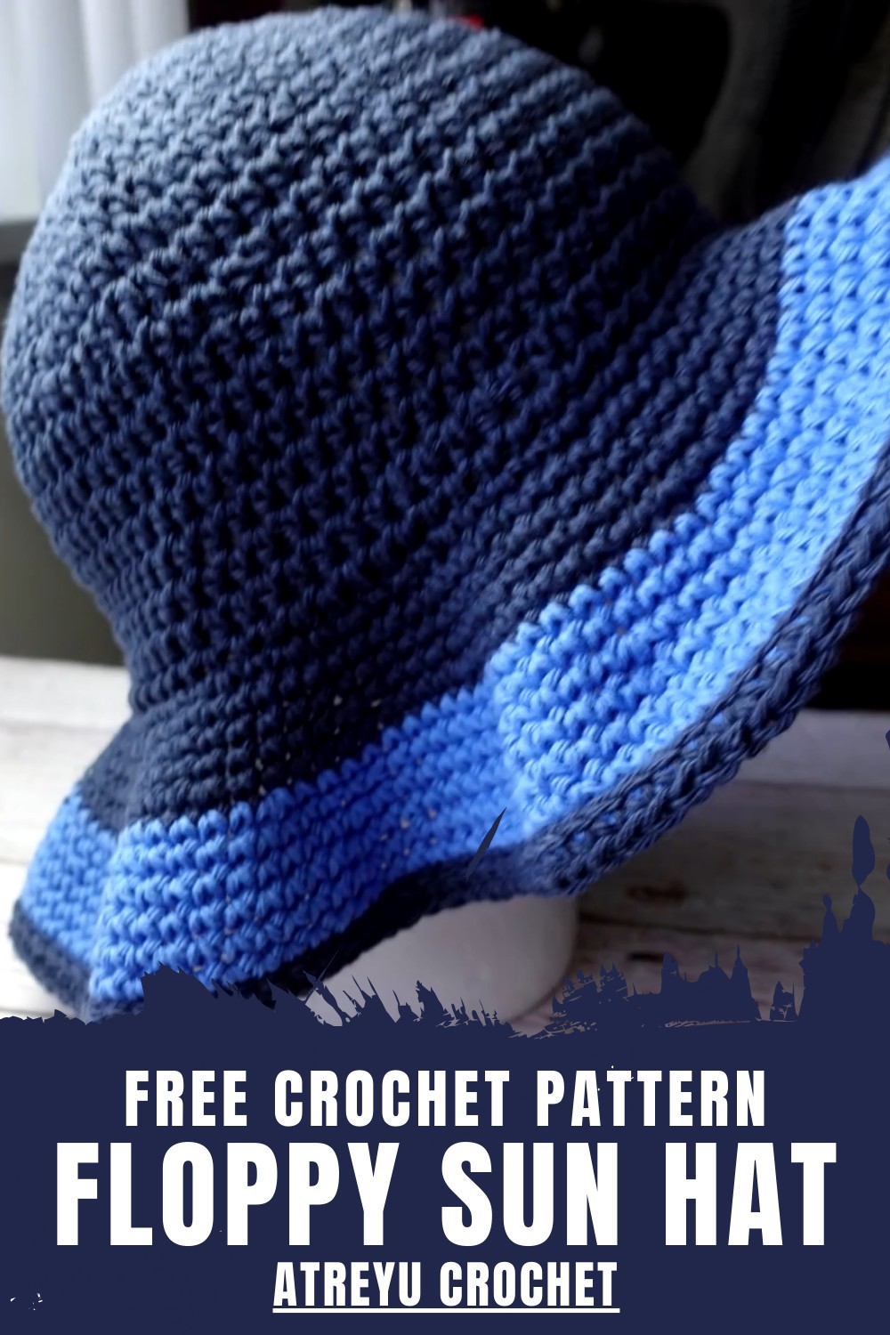 Crochet Floppy Sun Hat