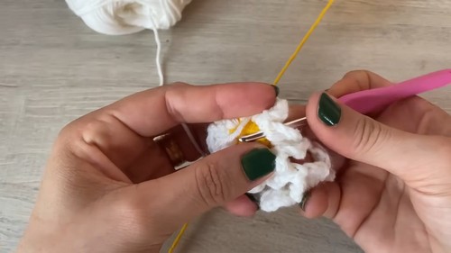 Crochet Flower Crop Top Pattern 4