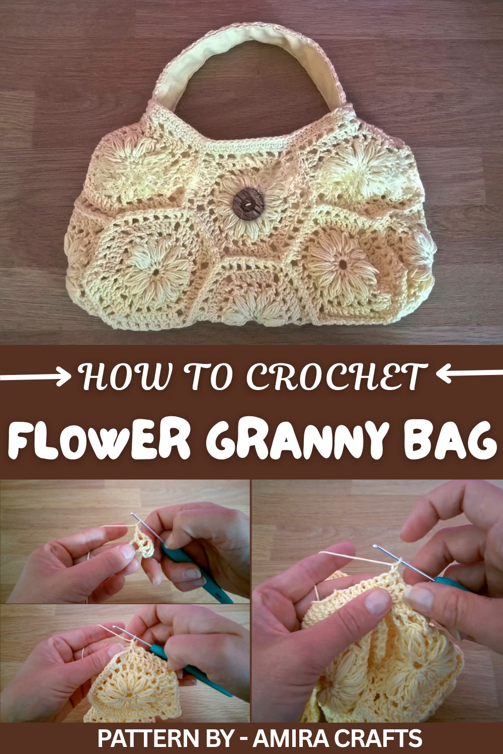 Crochet Flower Granny Bag (1)