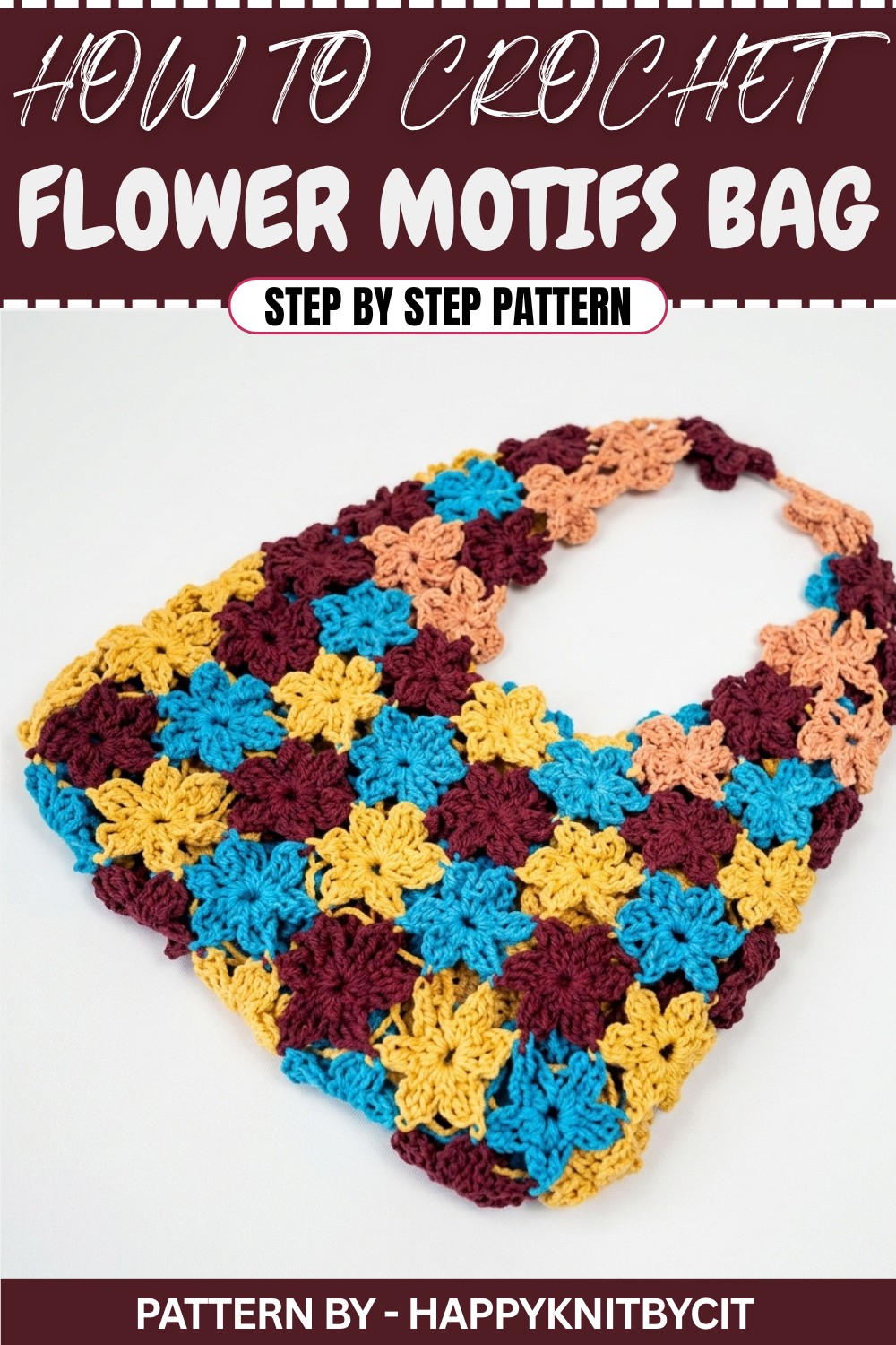 Crochet Flower Motifs Bag (1)