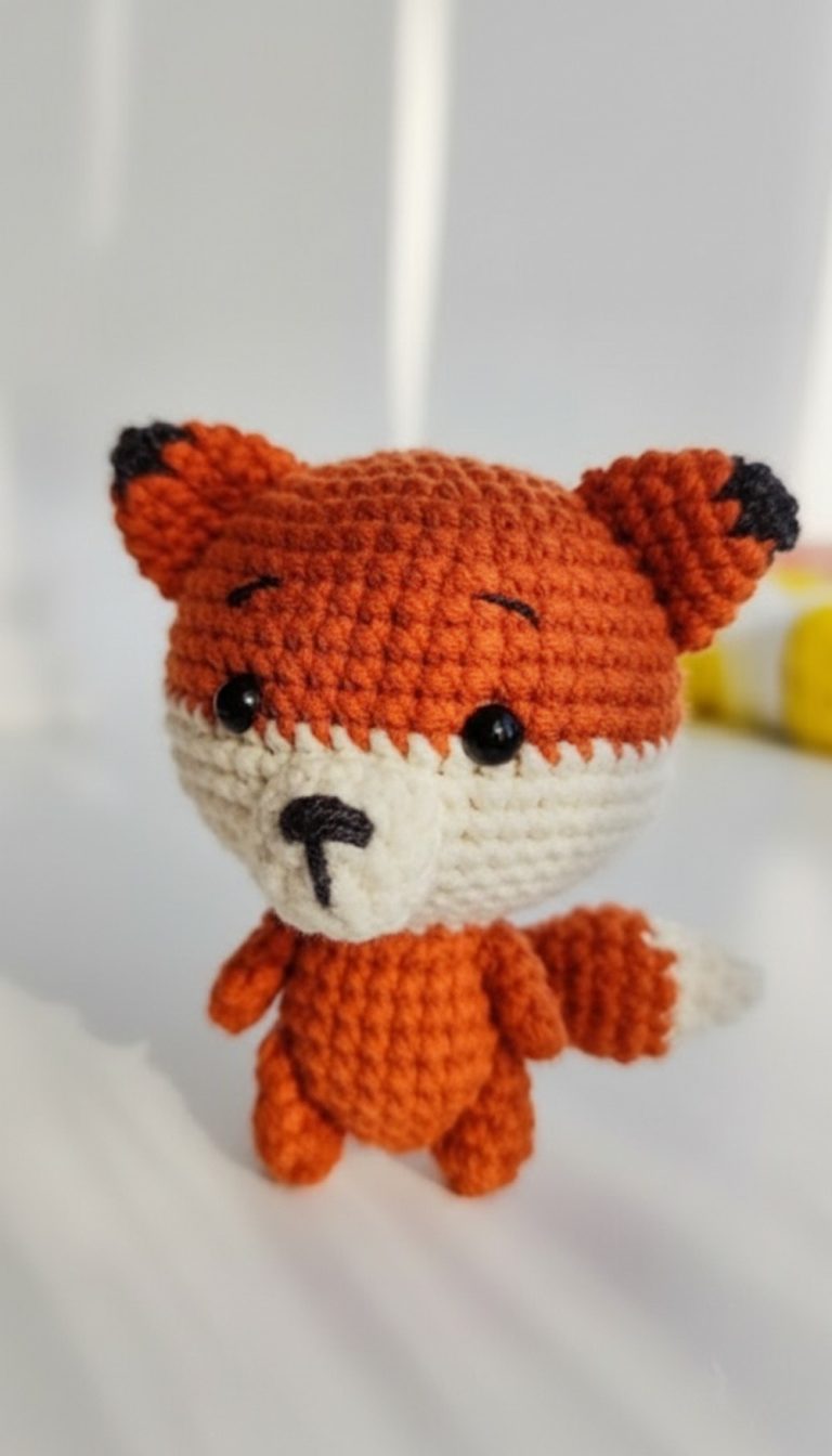 Crochet Fox Amigurumi Pattern 10