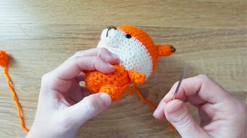 Crochet Fox Amigurumi Pattern 8
