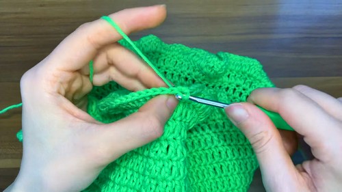 Crochet Frog Bucket Hat Pattern 4