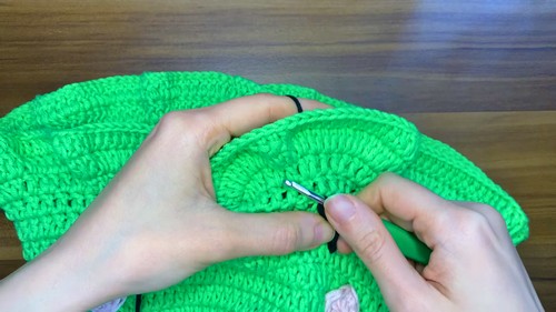 Crochet Frog Bucket Hat Pattern 7