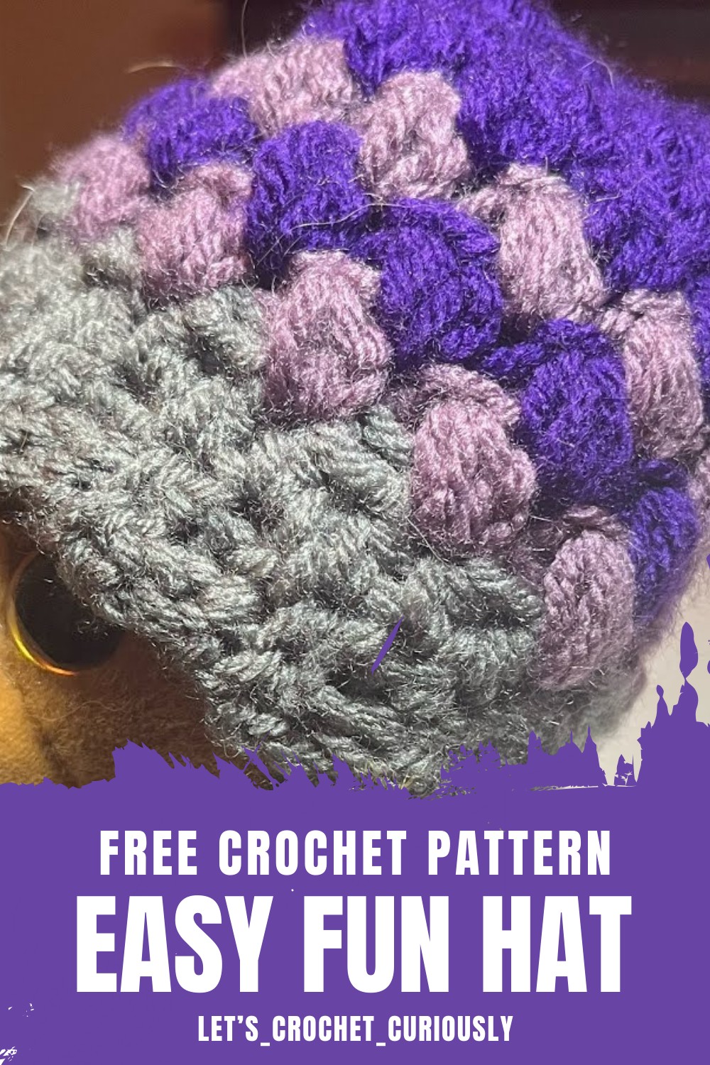 Crochet Fun Hat Free Pattern