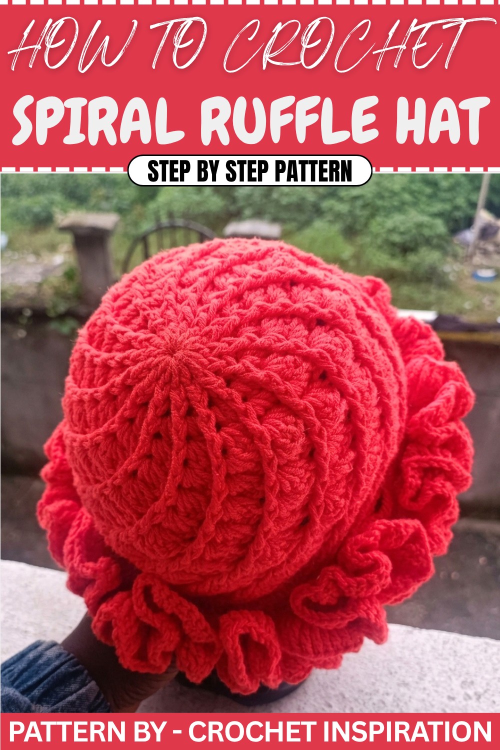 Crochet Granny Ruffle Hat (1)