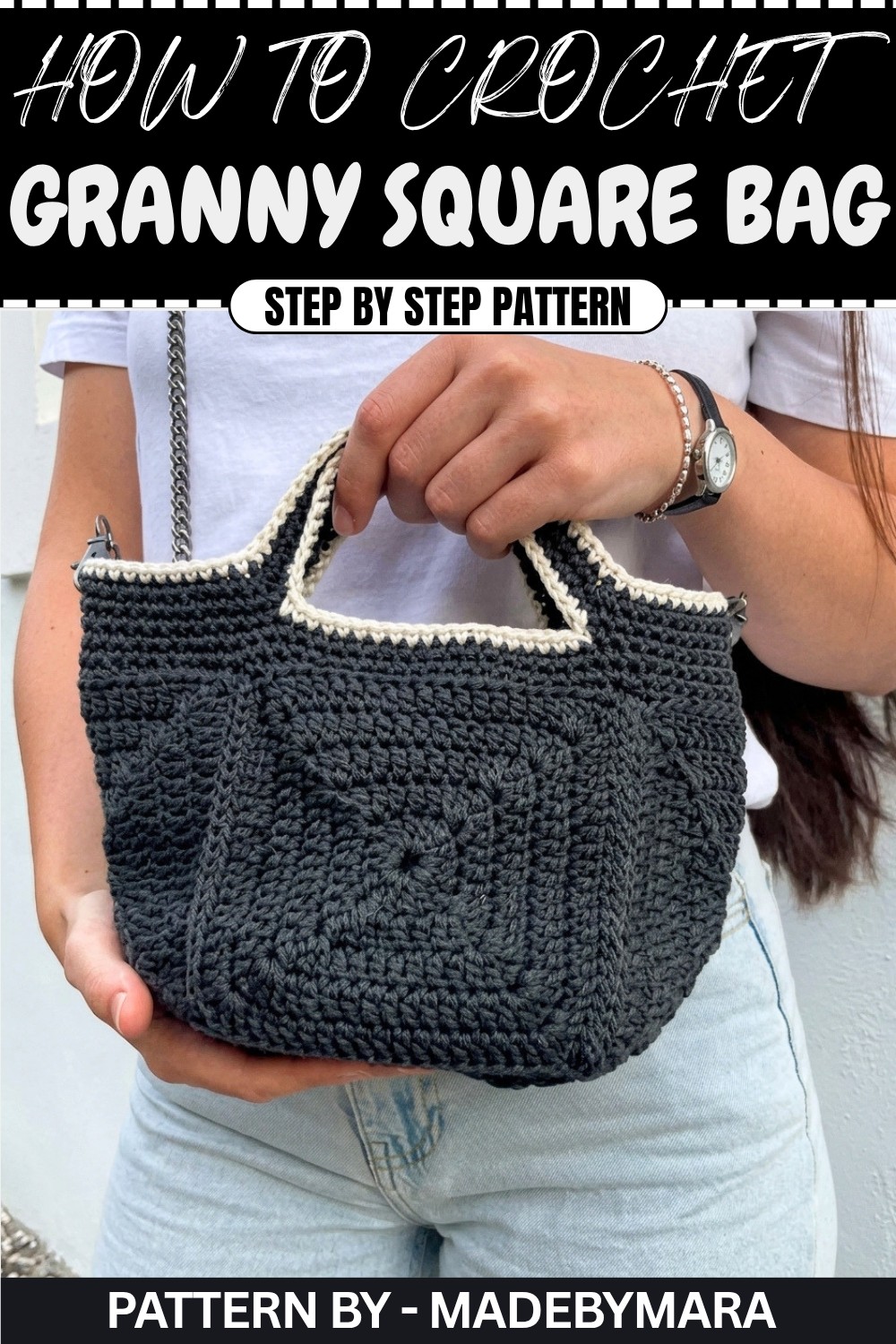 Crochet Granny Square Bag (1)