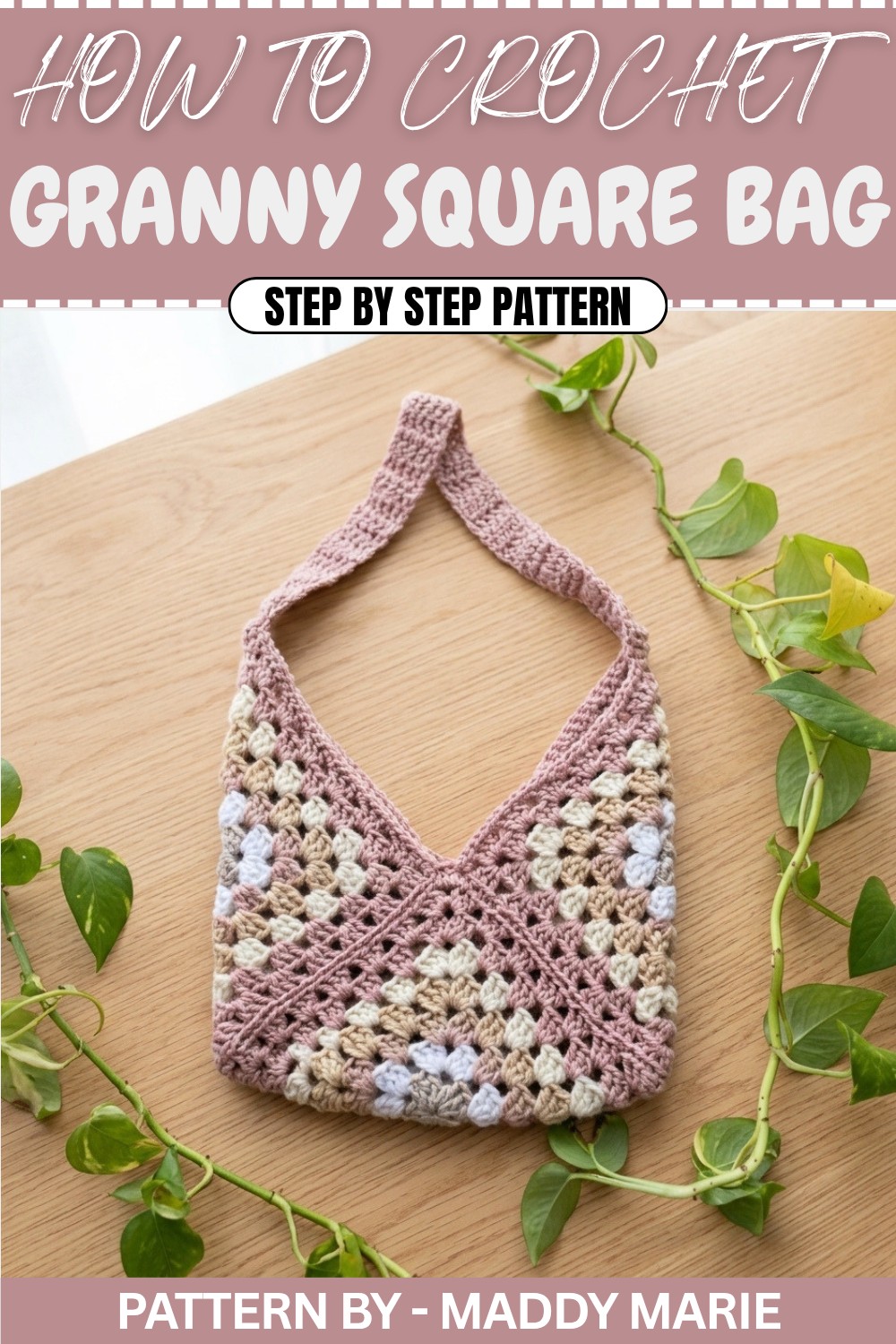 Crochet Granny Square Bag