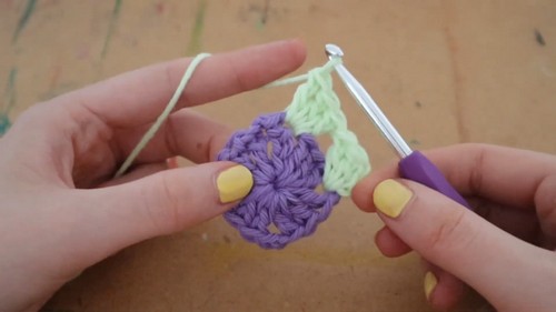 Crochet Granny Square Bag Pattern 3