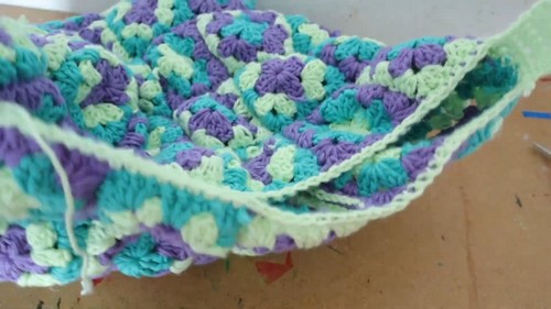 Crochet Granny Square Bag Pattern 8