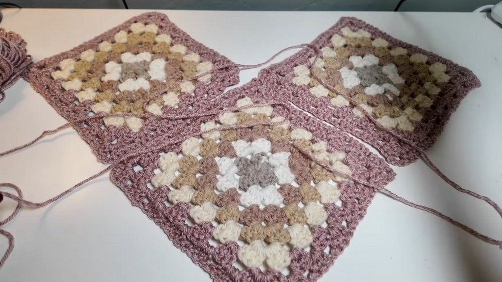 Crochet Granny Square Bag