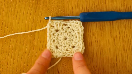 Crochet Granny Square Top Pattern 4